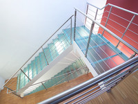 122 Painted Iron Stairs 02 Marretti Stairs Brisbane